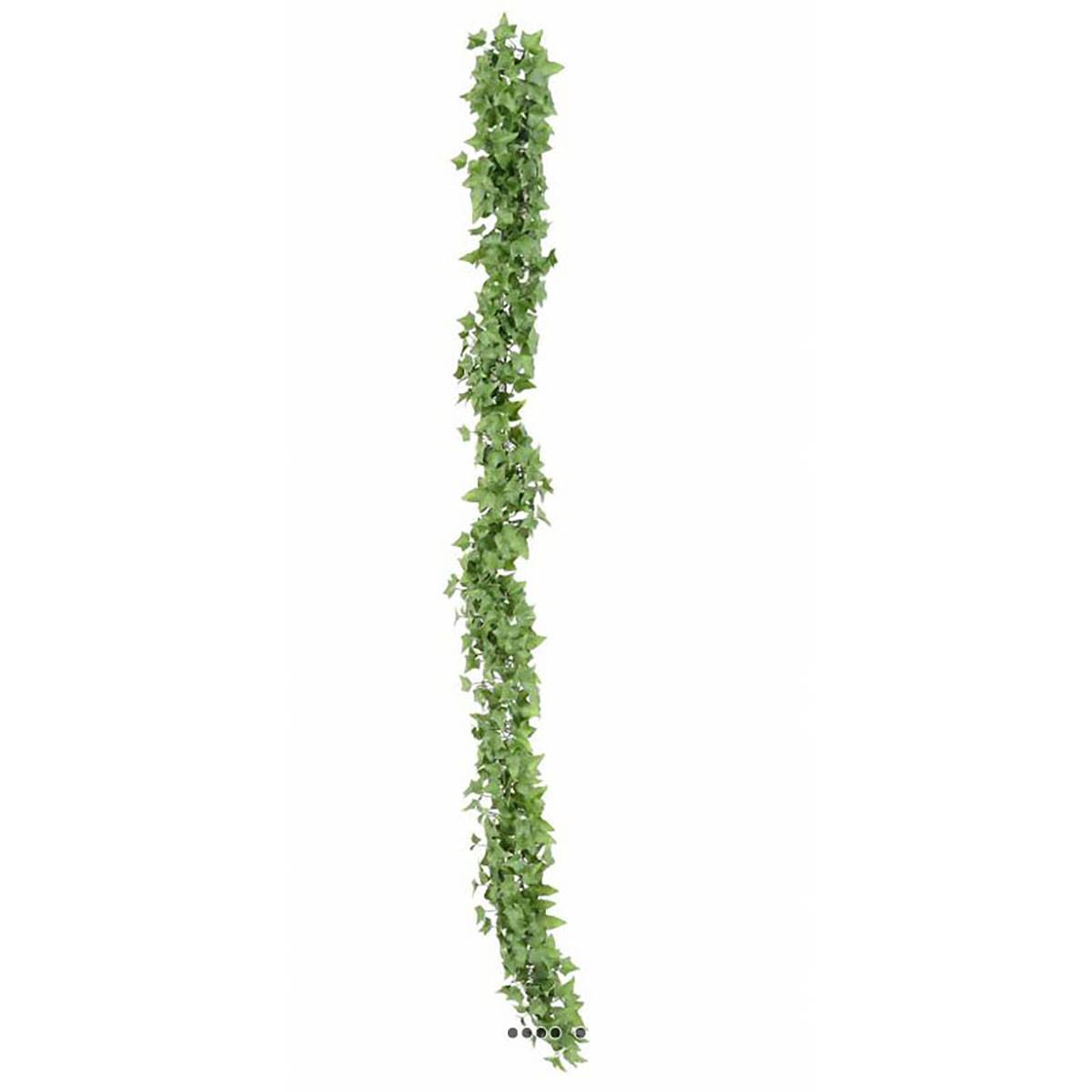 Artificielles - Guirlande de lierre artificiel en plastique anti-Uv extérieur L 180 cm - Imagen 2