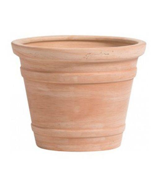 Artificielles - Cuvier moulure en terre cuite H 24 cm D 32 cm Terre cuite - dimhaut: H 24 cm - couleur: Terre cuite - Imagen 1