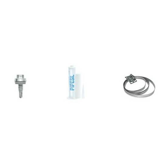 Kit de fixation pipeco 5 à 8 + pipeclair 2 et 3 ETANCO - 188360000 - Image 2