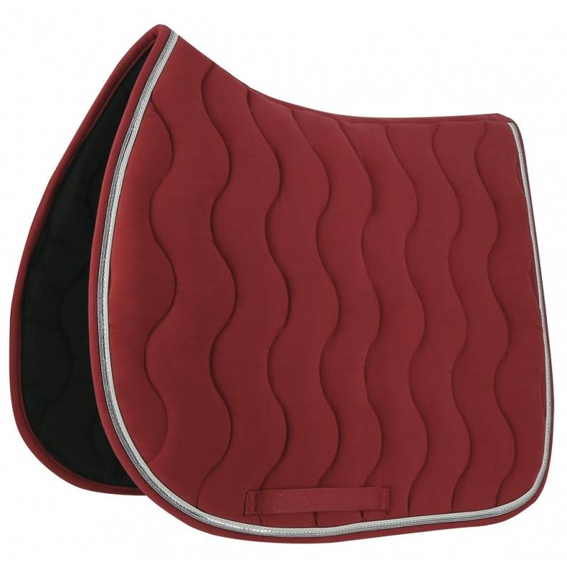 Tapis de selle EQUITHÈME "Jump" Classic - Rouge - Imagen 1