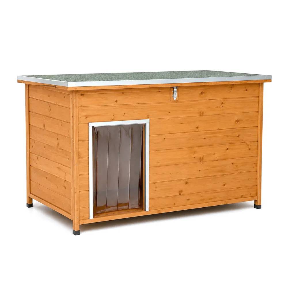 Niche en bois haute isolation Taille XL - Épicéa 3 couches avec toit étanche - Image 4