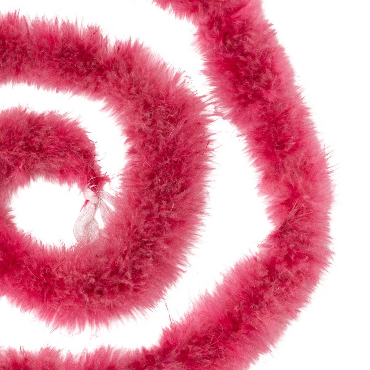 Plume boa fin rose 2m 12g ATMOSPHERA CREATEUR D'INTERIEUR - Image 2