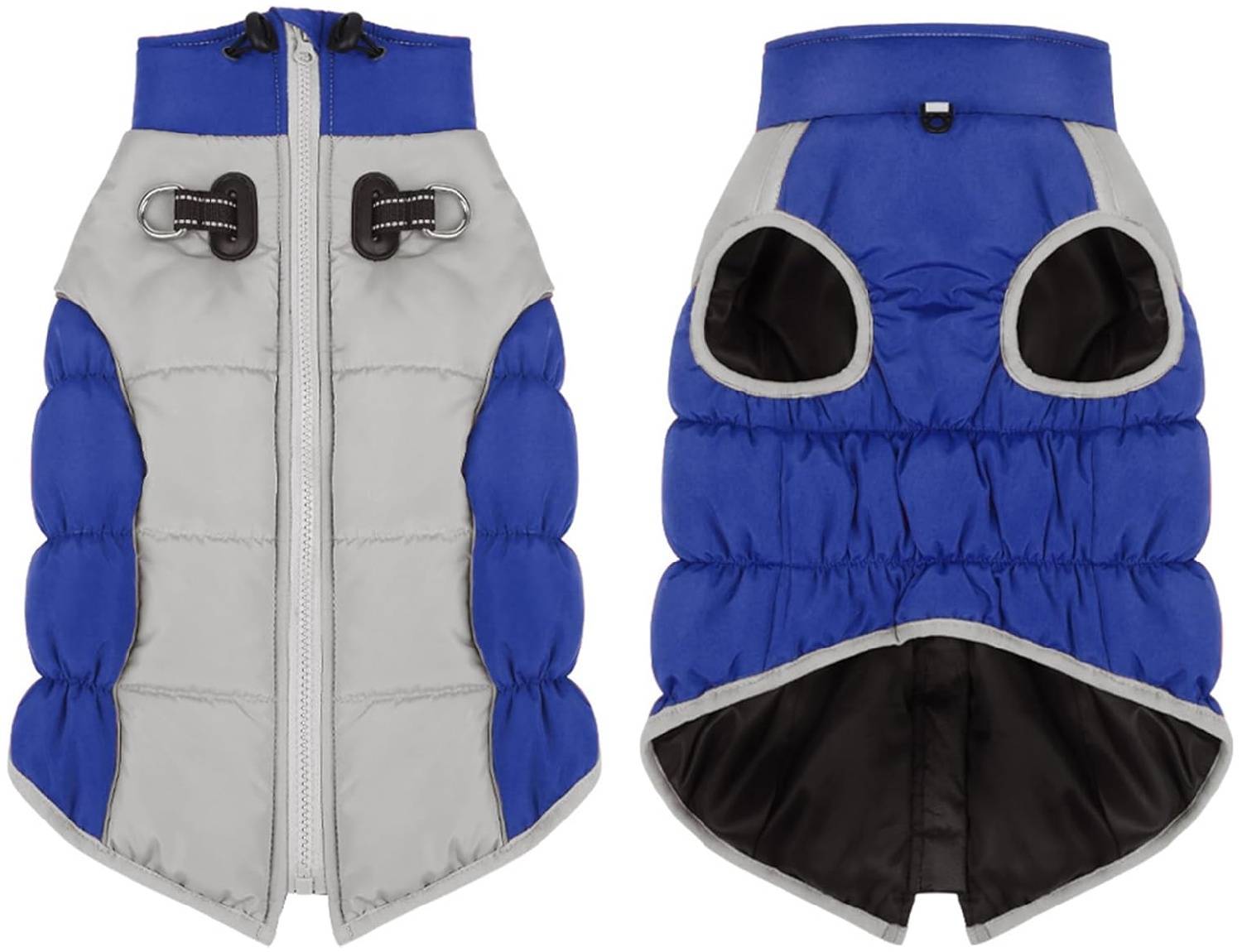 Manteau chaud pour chien d'hiver avec anneau en D fonctionnel - Lytech - Image 3