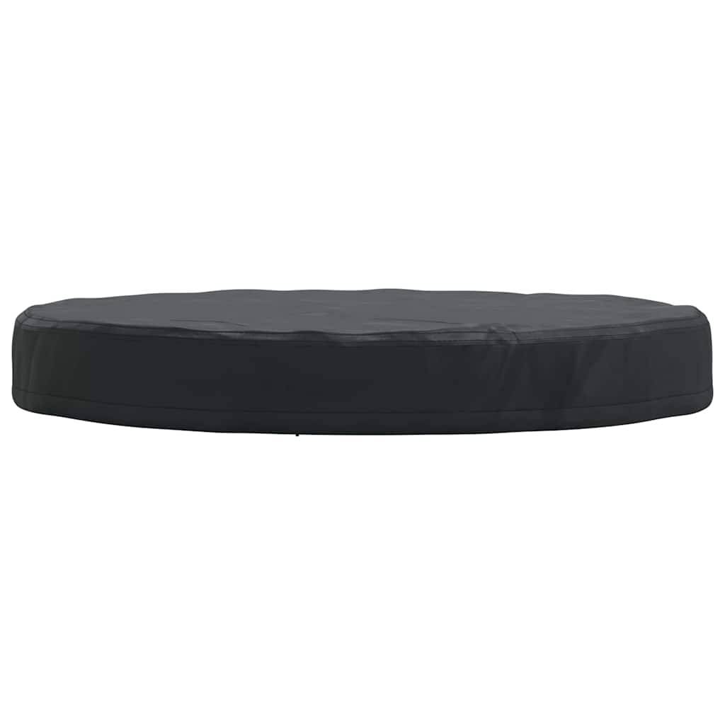 Housse pour Table Ronde Extérieure Tissu Oxford 420D Anti-Pluie Anti-UV pour Terrasse Noir 82x82x10 cm – ComfortXL Outdoor Living - Image 7