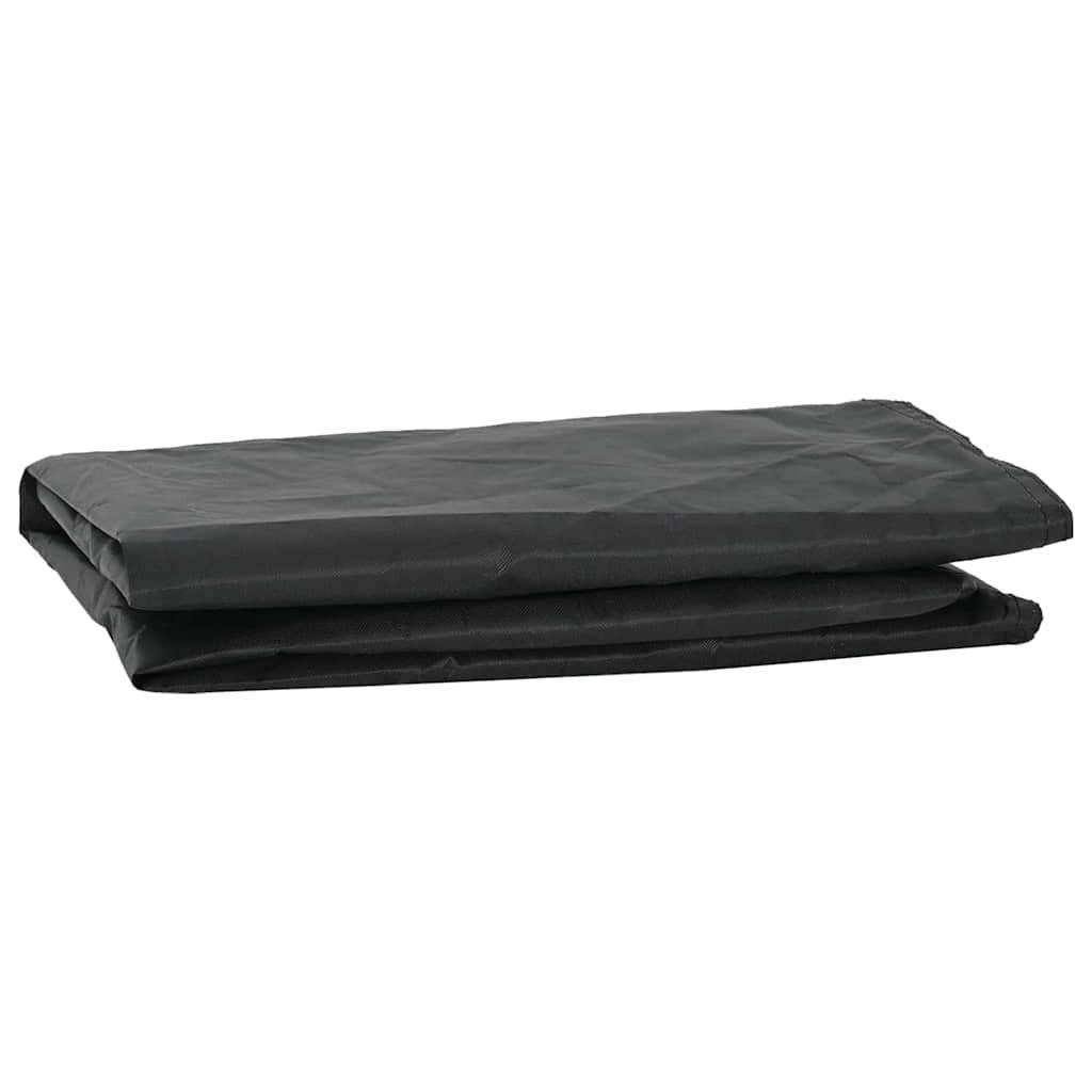 Housse pour Table Ronde Extérieure Tissu Oxford 420D Anti-Pluie Anti-UV pour Terrasse Noir 82x82x10 cm – ComfortXL Outdoor Living - Image 3