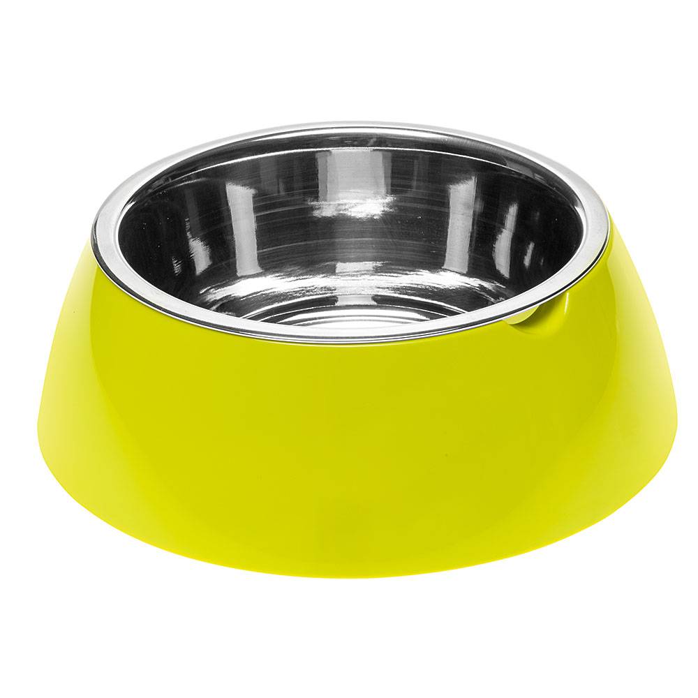 Ferplast - Ferplast Gamelle pour chien Gamelle pour chat Jolie - Gamelles pour eau et nourriture en acier inoxydable avec support en plastique, antidérapant, - Imagen 1