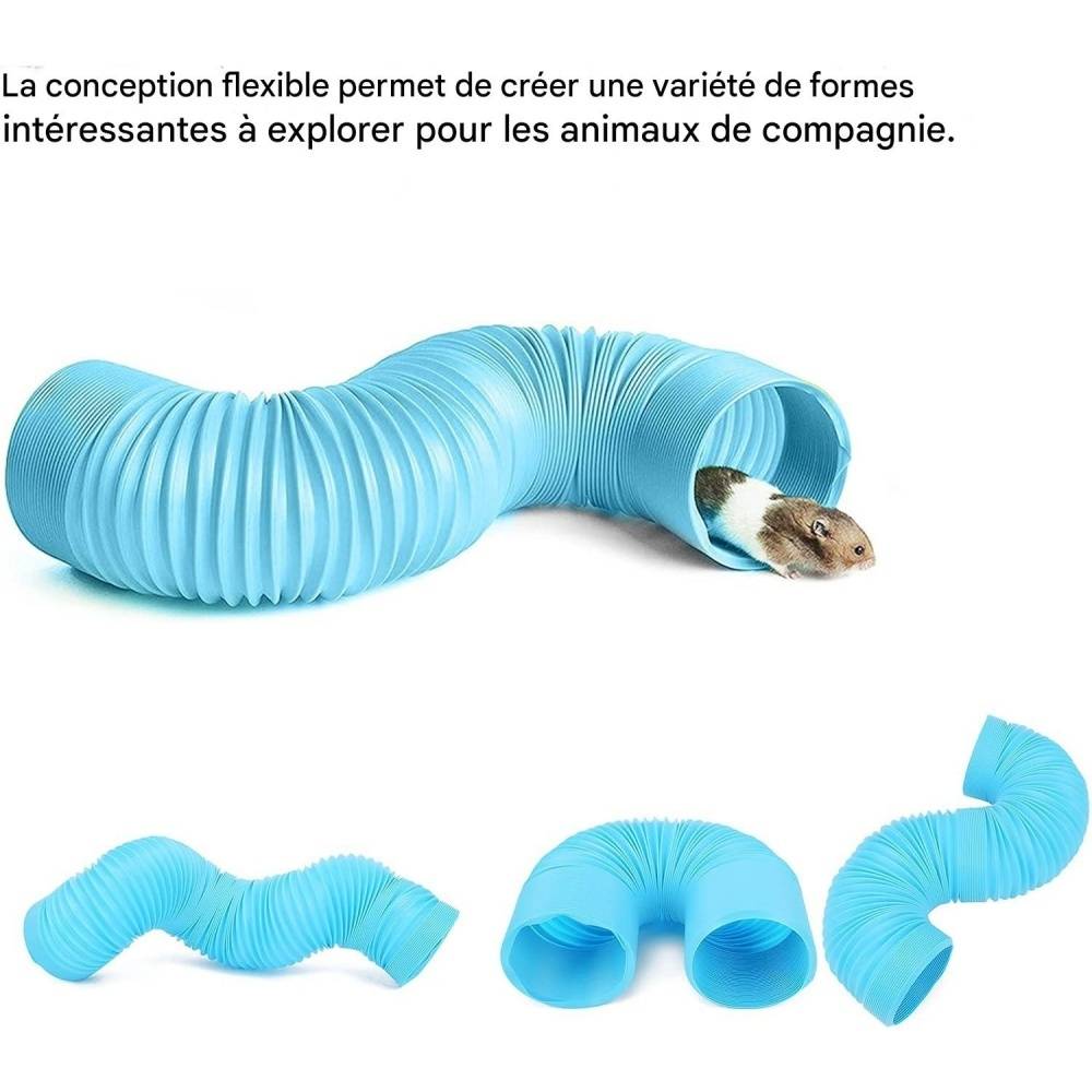 DtopbuyAge - Tunnel de jouet pour hamster pour petits animaux DtopbuyAge - Image 2