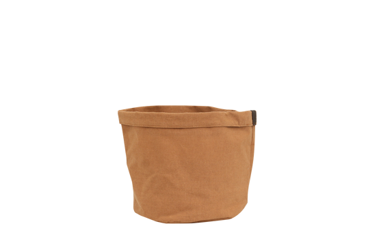 Cache-pot sac à plantes terracotta - D.22cm - Image 1