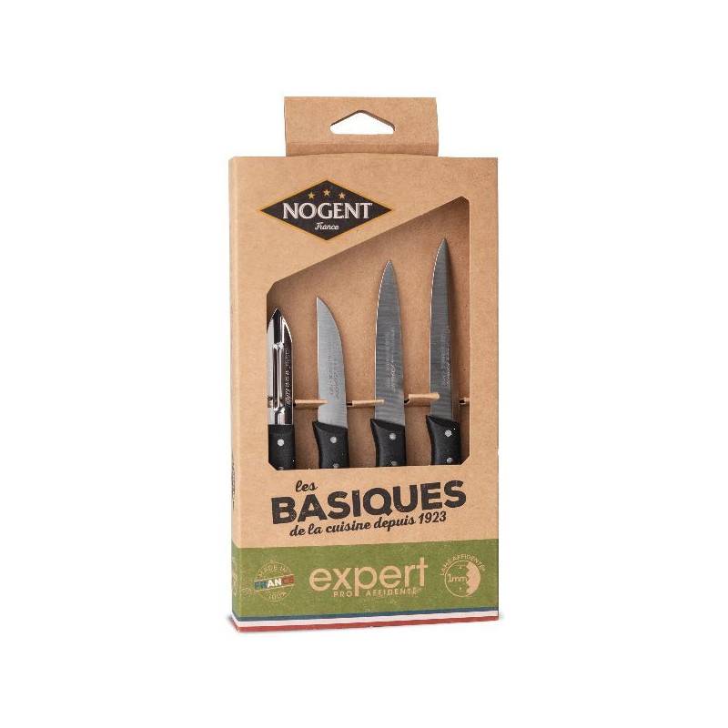 Nogent 3 Etoiles - Coffret De 4 Couteaux Office Expert Polypro Nogent - 00087v - Imagen 2
