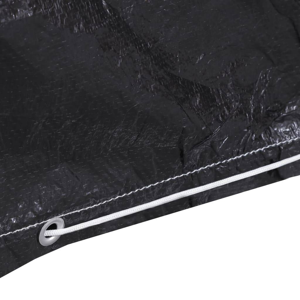 Housse de meubles de jardin - Housse de protection de barbecue 6 œillets 180x80x125 cm - Image 4