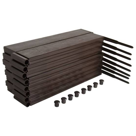 Jardiniere plastique Prolenta Marron 120 X 120 X 20 cm 1-personnes - P87209M - Image 9