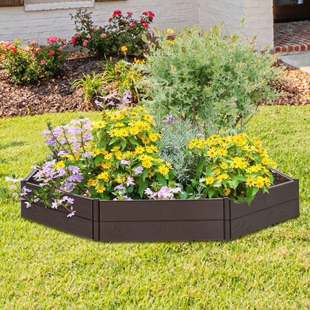 Jardiniere plastique  Prolenta Marron  120 X 120 X 20 cm  1-personnes - P87209M - Image 1