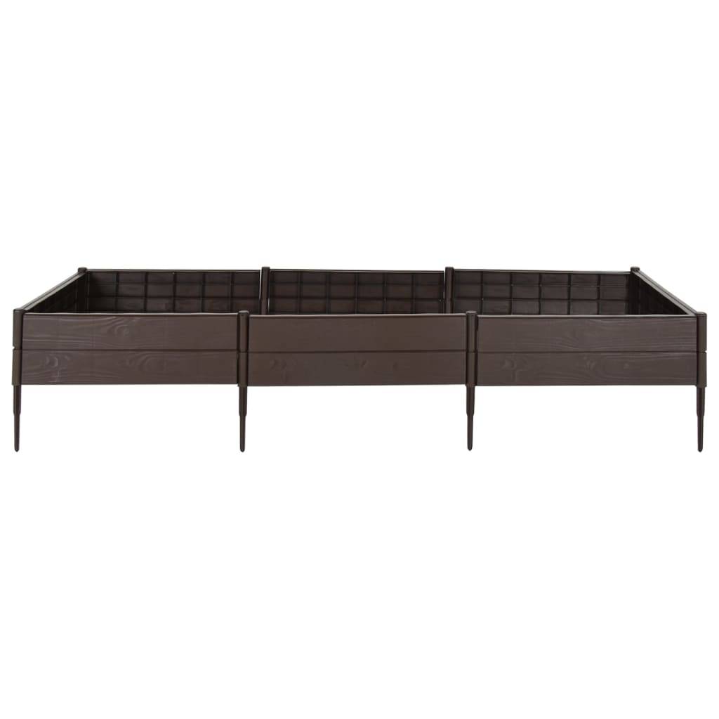 Jardiniere plastique  Prolenta Marron  120 X 120 X 20 cm  1-personnes - P87209M - Image 4
