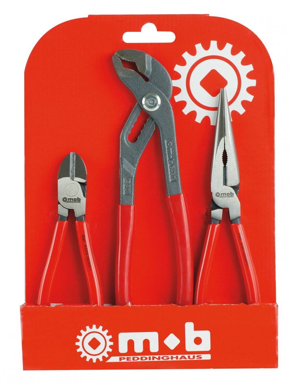 Lot de 3 pinces - MOB