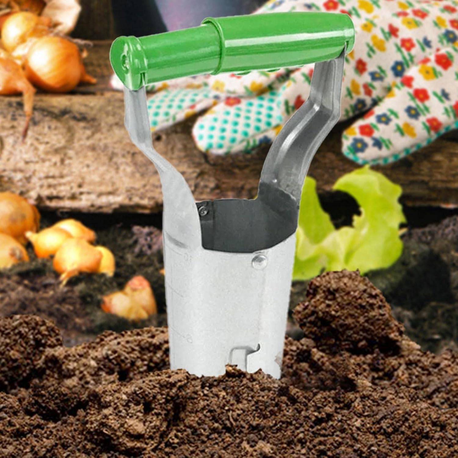 Planteuse，Transplanteur de jardin universel - planteur de bulbes - transplanteur de graines de jardin pour fleurs, tulipes-Lytech - Image 2