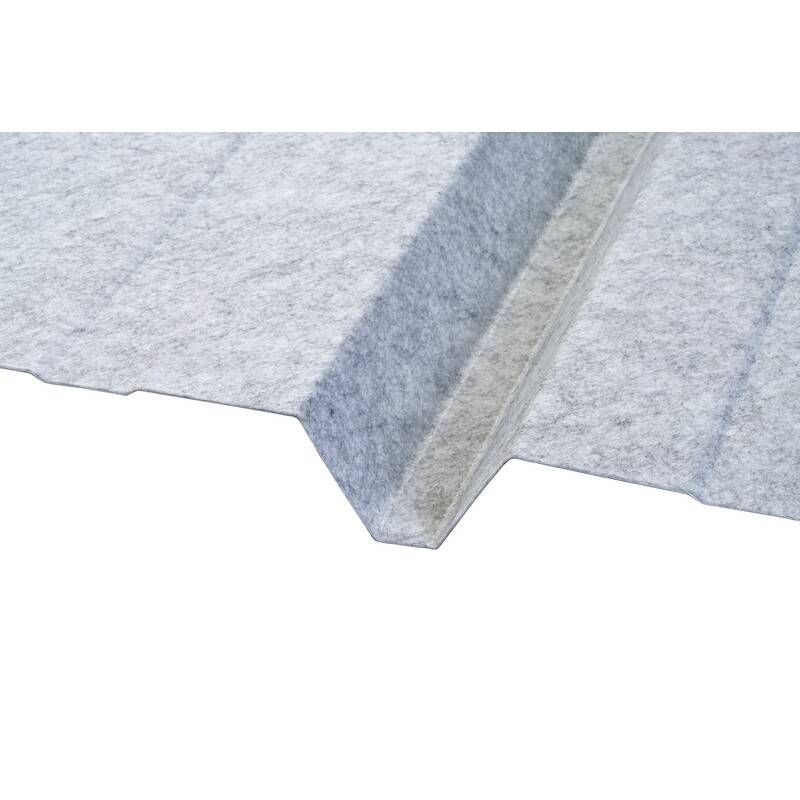 Bac acier laqué - Régulé 1045 0.63mm - Coloris - Bleu ardoise 5008, Largeur - 105 cm, Longueur - 250 cm - Image 3