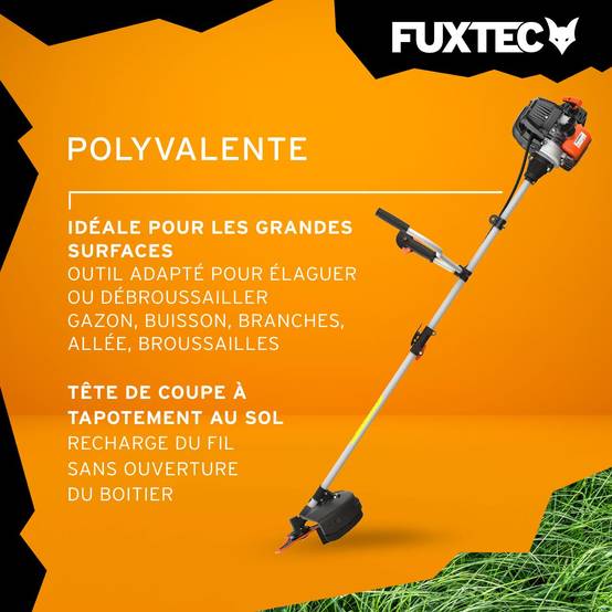 FUXTEC - Débroussailleuse thermique 4 temps - FUXTEC FX-4MS131 - 31cm3 1 CV - Image 5