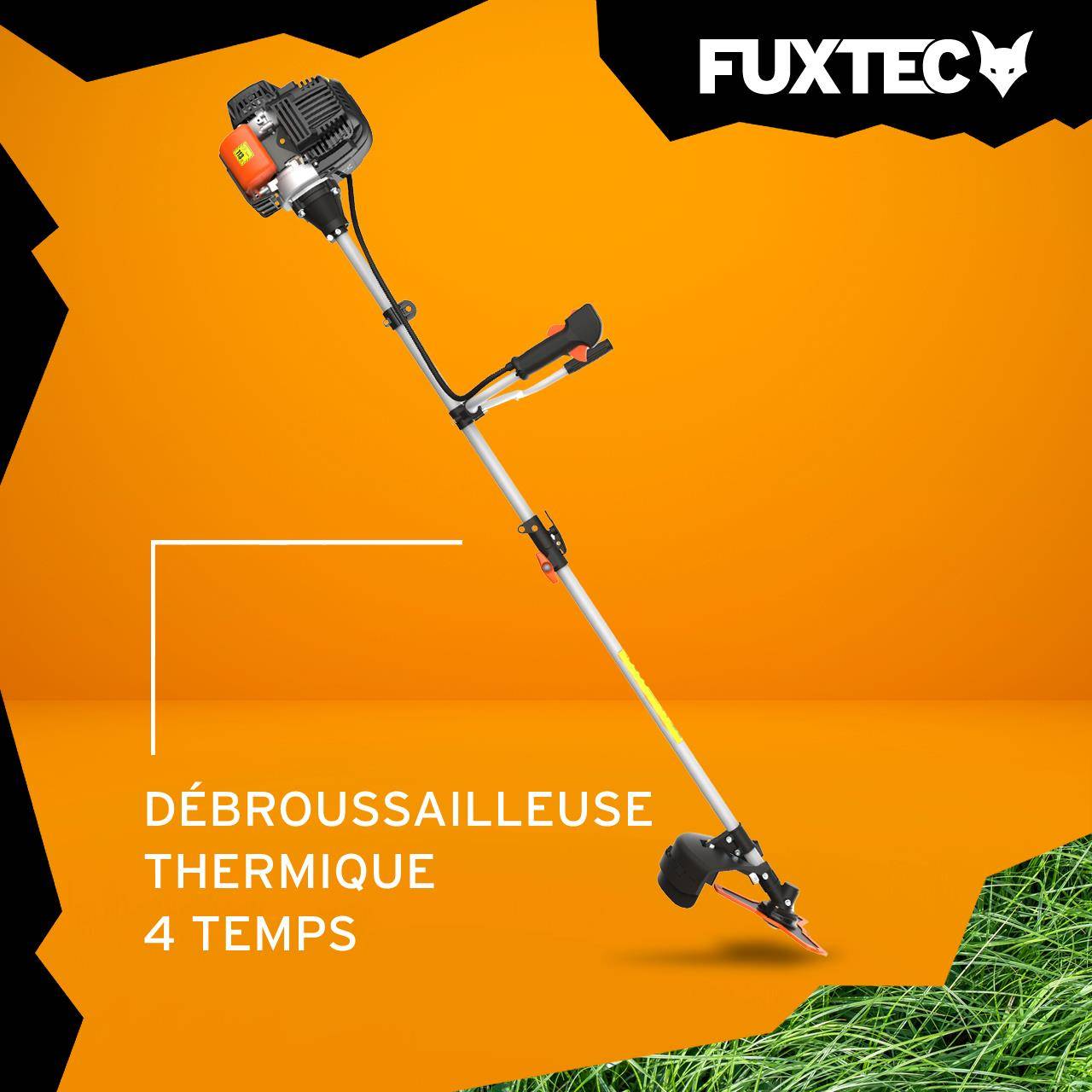 FUXTEC - Débroussailleuse thermique 4 temps - FUXTEC FX-4MS131 -  31cm3 1 CV - Image 2