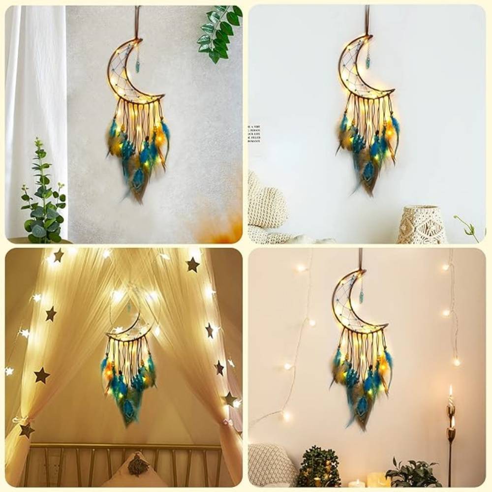 DtopbuyAge - Attrape - Rêves en Plumes Fait Main pour Fille - Image 2
