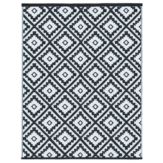 Tapis extérieur BAHAMAS noir 160 x 260 CM - Image 2
