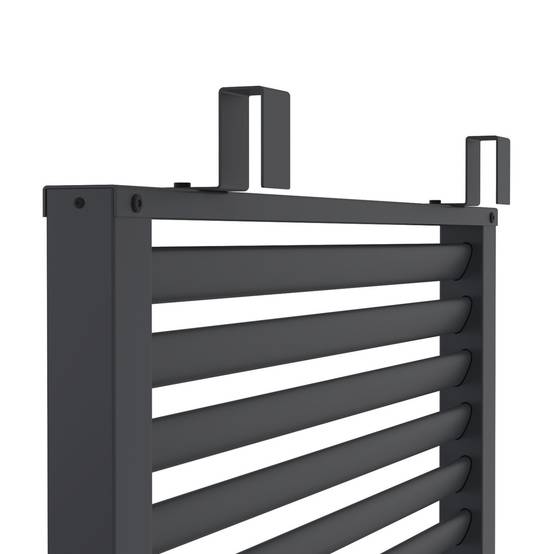 Pergola édition collector persienne toit rétractable 3x4M 4 pans modulables gris anthracite - Image 8