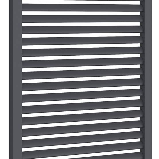 Pergola édition collector persienne toit rétractable 3x4M 4 pans modulables gris anthracite - Image 9