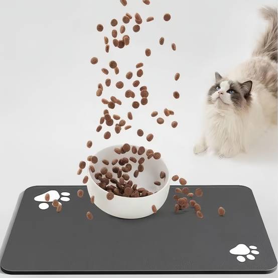 IntiMeg - Tapis d'alimentation Paw Print pour chat et chien IntiMeg - Image 4