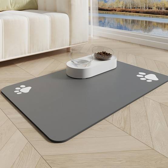 IntiMeg - Tapis d'alimentation Paw Print pour chat et chien IntiMeg - Image 5