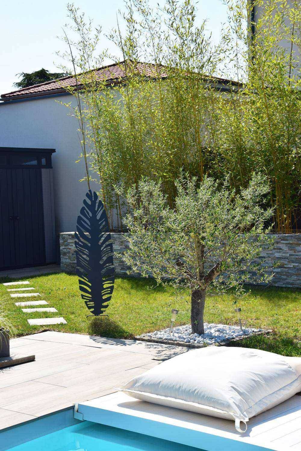 Louis Moulin - Déco en métal à planter Feuille - 40x130 cm - anthracite Louis Moulin - Image 4
