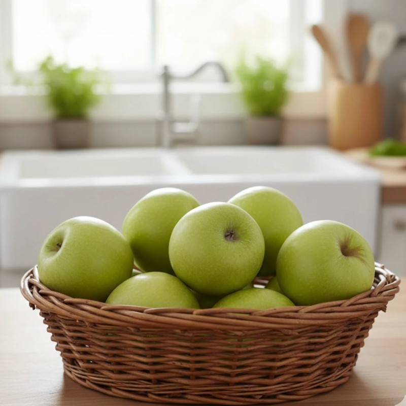 Pommier Granny Smith - Bon rendement - Pot de 15L - Palmette oblique - 150/175 cm - De 3,00 m à 5,00 m - Imagen 3