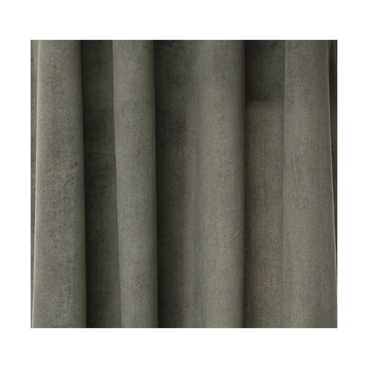 Lot de 2 Rideaux à  œillets 140 x 260 cm Lilou Vert Kaki - Image 3