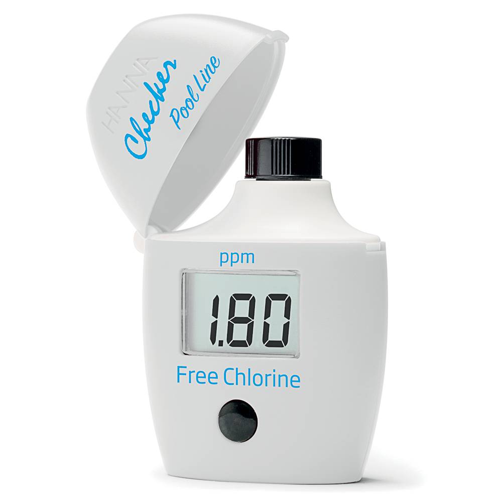 Mini photomètre chlore libre ou chlore total (jusqu'à 2,50 mg/l) HI7014 Hanna Instruments