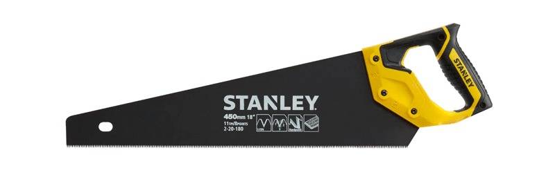stanley - Scie égoïne JETCUT Blade Armor spécial parquet 450mm - STANLEY - 2-20-180 - Image 1