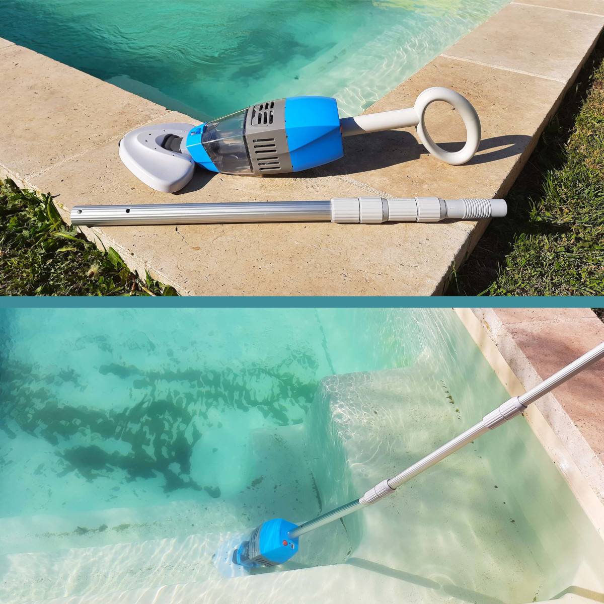 Robot aspirateur sans fil sur batterie pour piscine 107476 Orca - Imagen 5