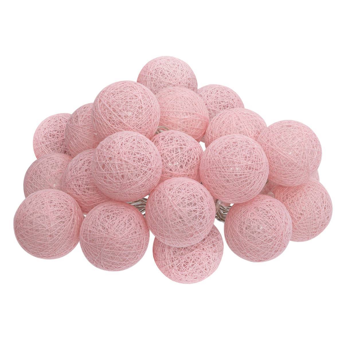 Atmosphera - Guirlande LED secteur rose L435cm - Atmosphera Créateur d'intérieur - Image 2