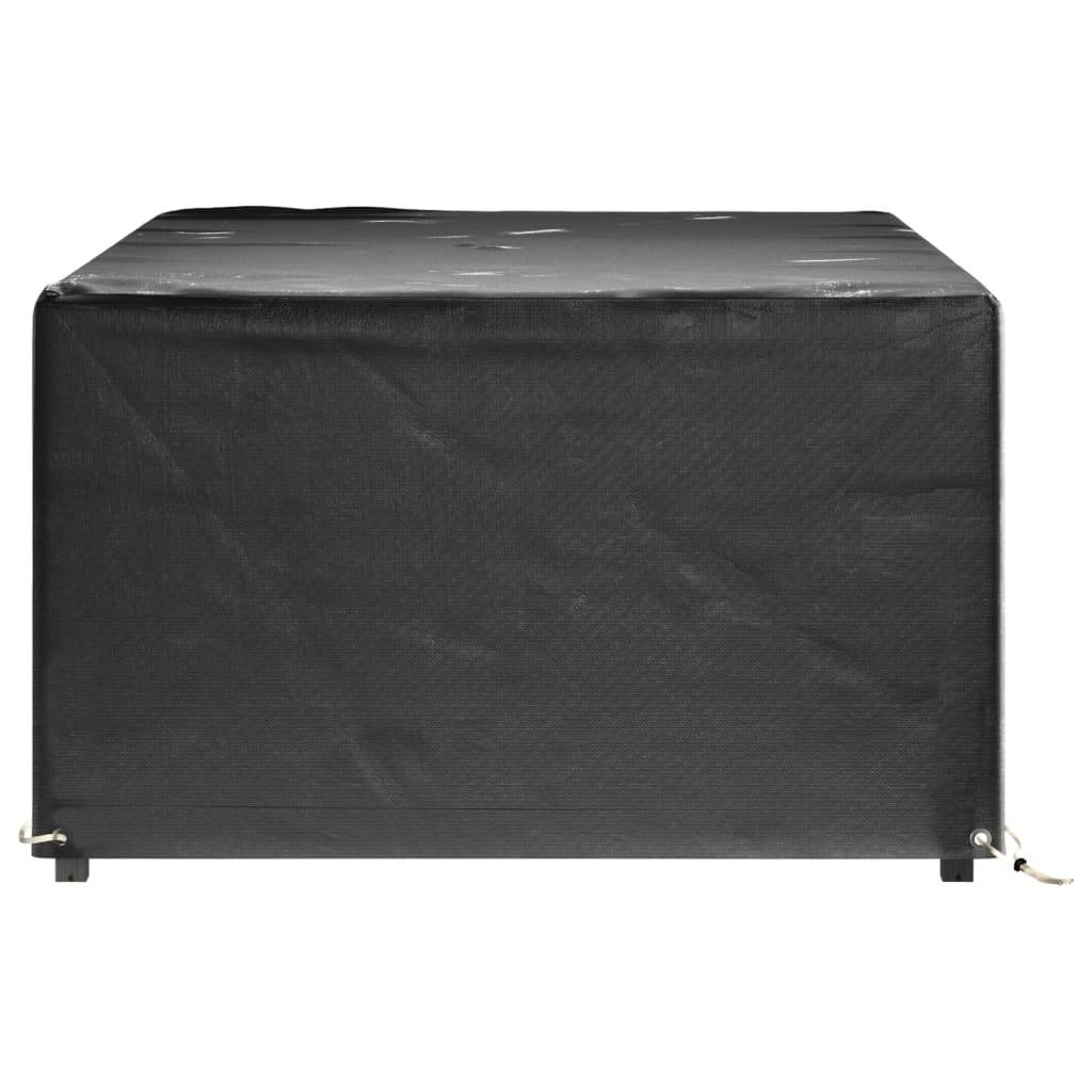 2 pcs Housses salon de jardin - Housses de protection 8œillets 180x122x75cm rectangulaire - Image 5