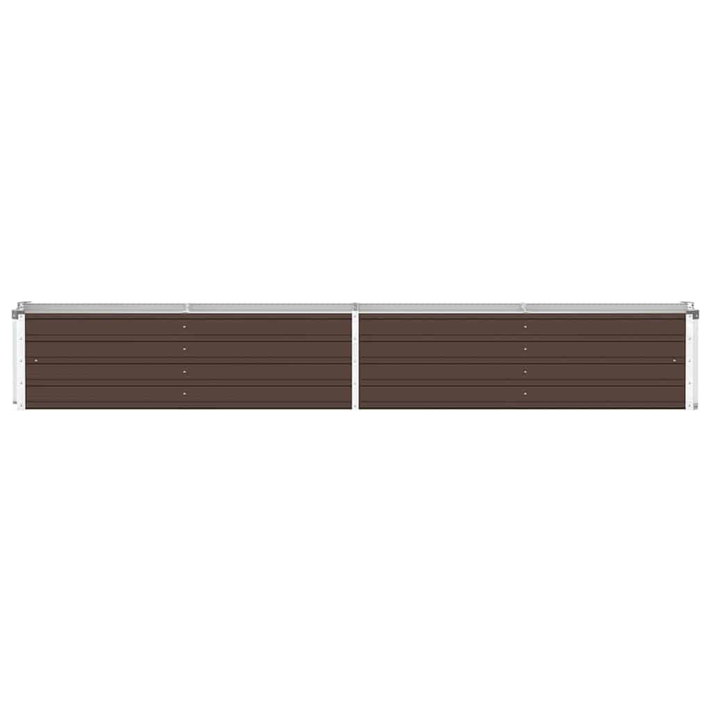 Prolenta Premium - Jardinière acier marron 320 x 40 x 45 cm - Prolenta premium p342.8 - Image 4