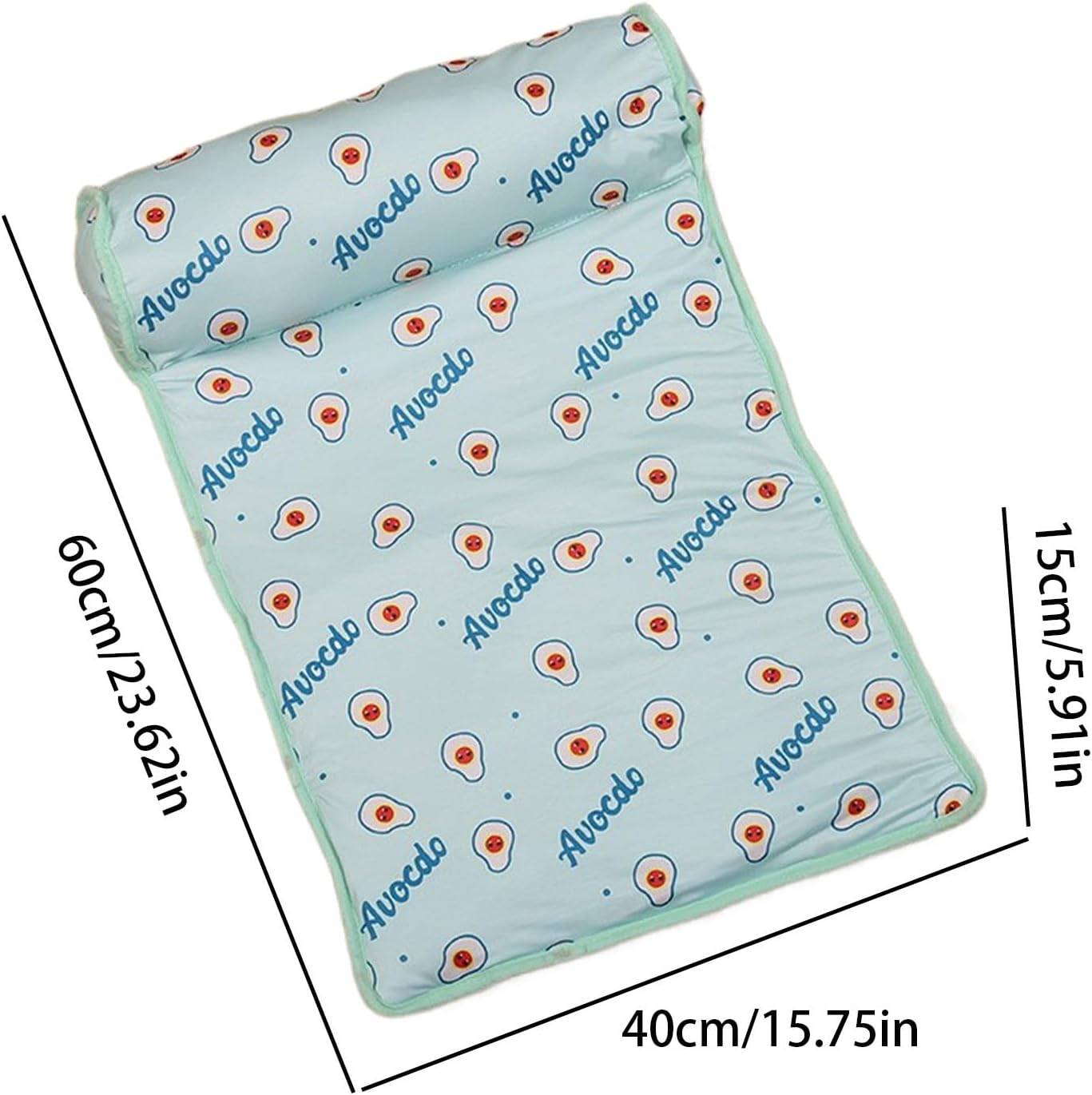Tapis rafraîchissant pour chien & chat - Soie glacée instantanée - Lavable & portable - Idéal été - Living123 - Image 2