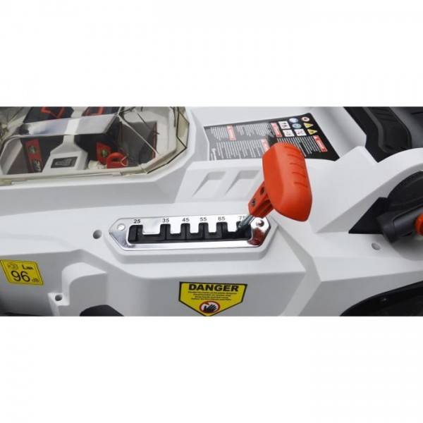 Elem Garden Technic - Tondeuse a Gazon   a batterie 37cm 40V (2x 20V 2Ah) - Moteur induction - Fonction mulching- TDE40V37-LI2BF - Image 5
