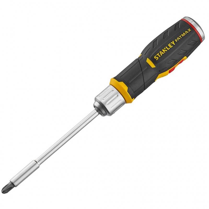 stanley - Tournevis porte-embouts à cliquet maxi S FATMAX + 12 embouts FMHT0-62691 STANLEY - Image 1