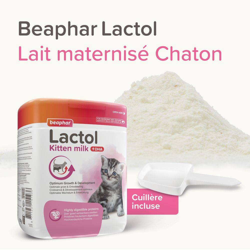 Lait maternisé pour chaton Poids : 250g BEAPHAR - Image 3