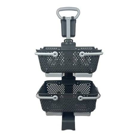 Mv Industries - Chariot Kaba pour Kajo 15L + 2 paniers 15 litres New, Couleur Vert Olive/Vert Amande - Imagen 7