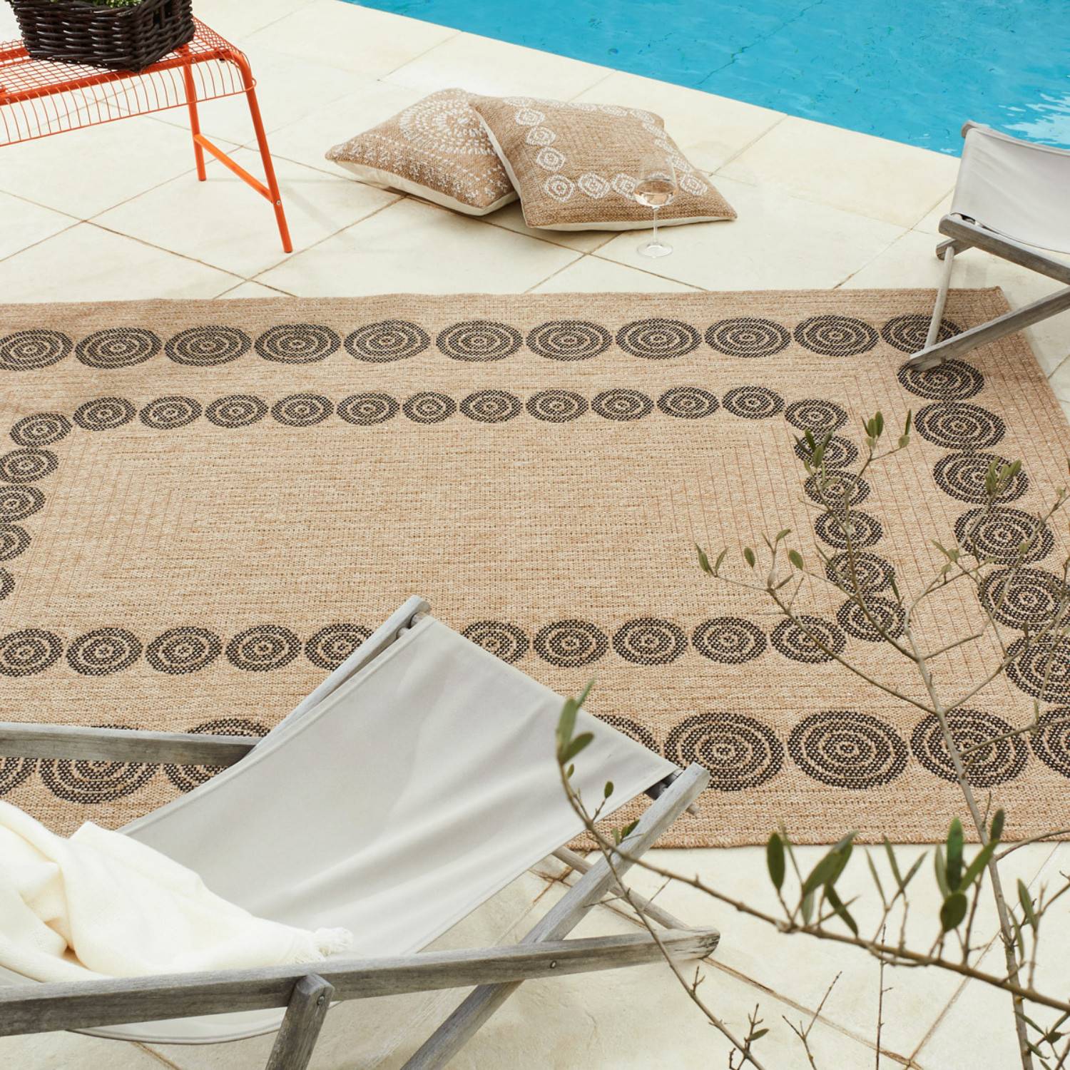 Autre - Tapis intérieur et extérieur naturel 200x290cm - Imagen 4