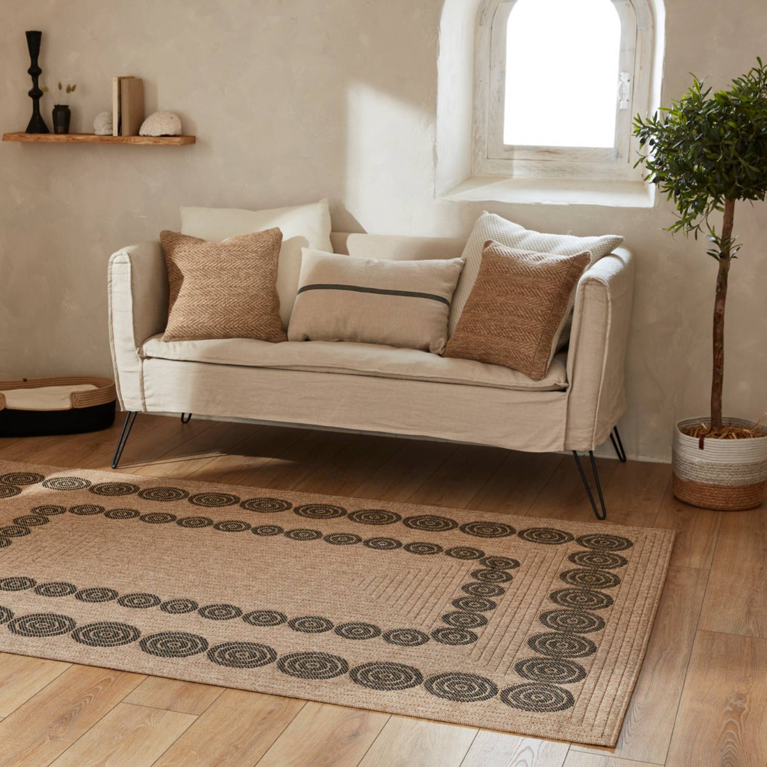Autre - Tapis intérieur et extérieur naturel 200x290cm - Imagen 1