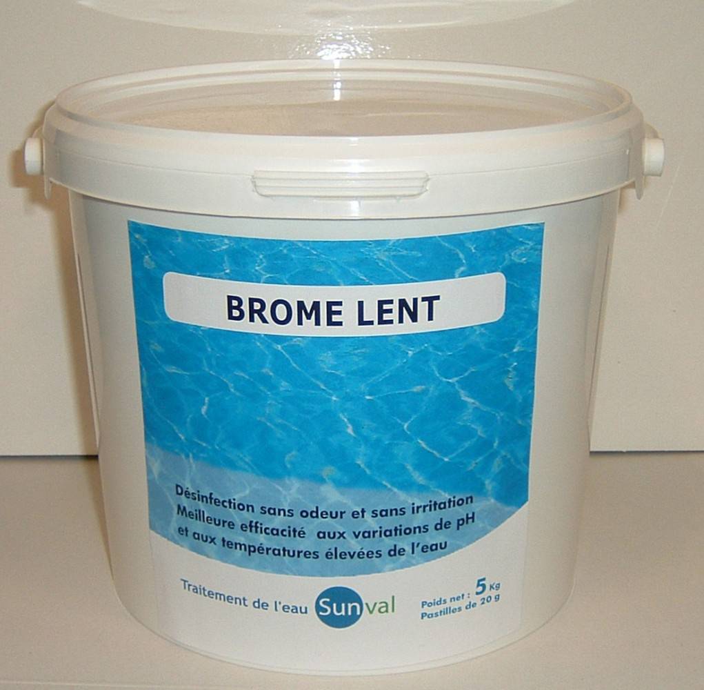 Centrale Brico - Brome lent piscine, pastille 5 kg Centrale Brico - Imagen 1