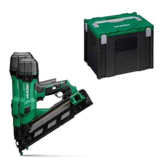Cloueur finition DA Brads 34° Gauge 15 32-65mm Brushless Hikoki NT1865DAAW9Z - HitCase IV Hikoki - Image 2