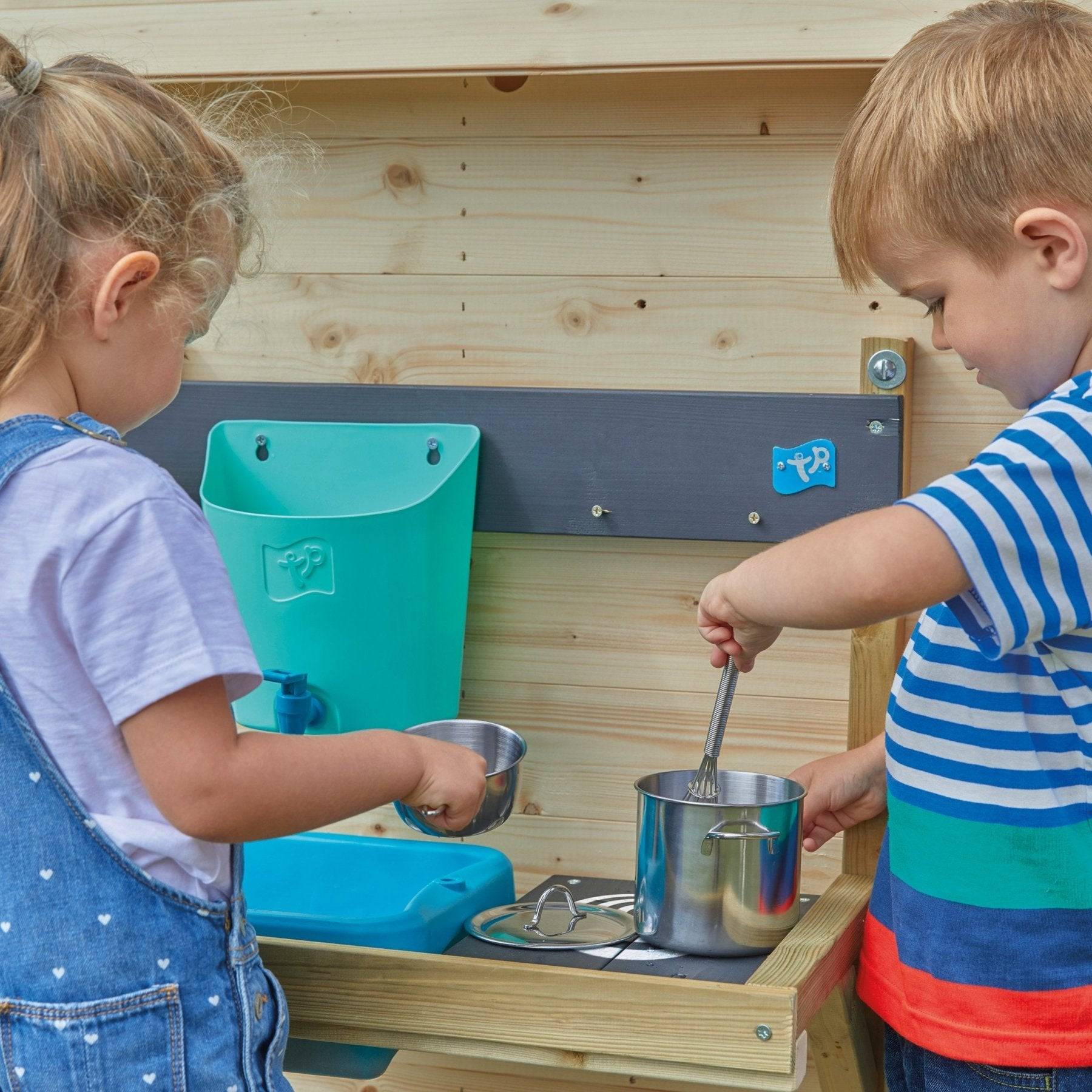 Tp Toys - Cuisine d'extérieur pour enfant EARLY FUN bois FSC® - Imagen 1