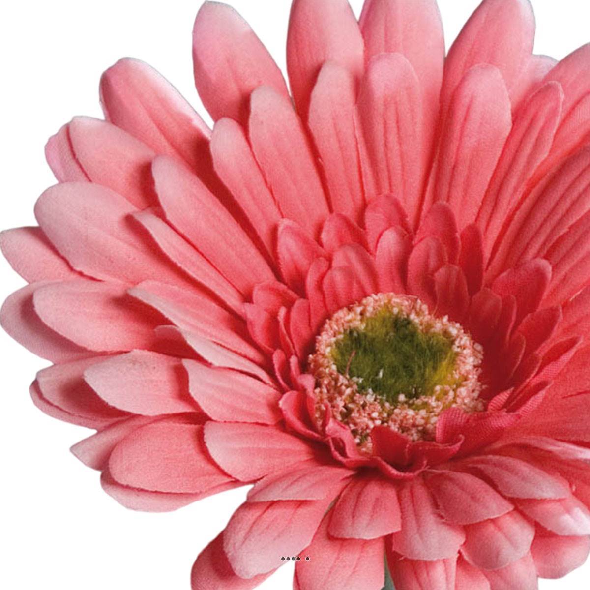 Gerbera artificiel, H 56 cm - D 11 cm superbe Rose - couleur: Rose - Image 3