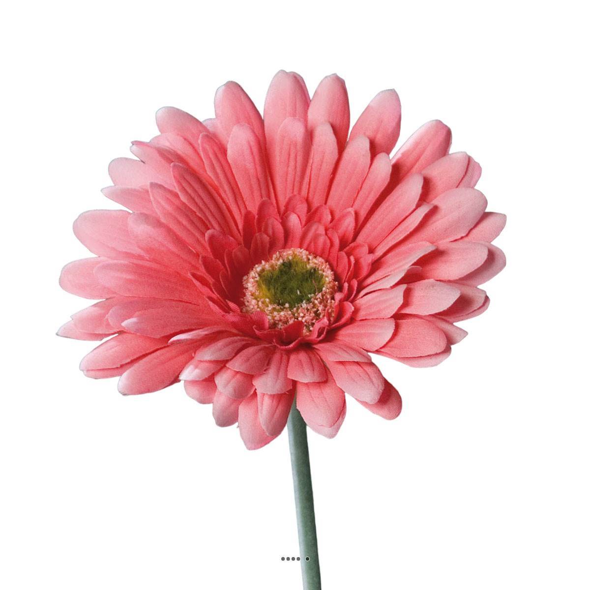 Gerbera artificiel, H 56 cm - D 11 cm superbe Rose - couleur: Rose - Image 2
