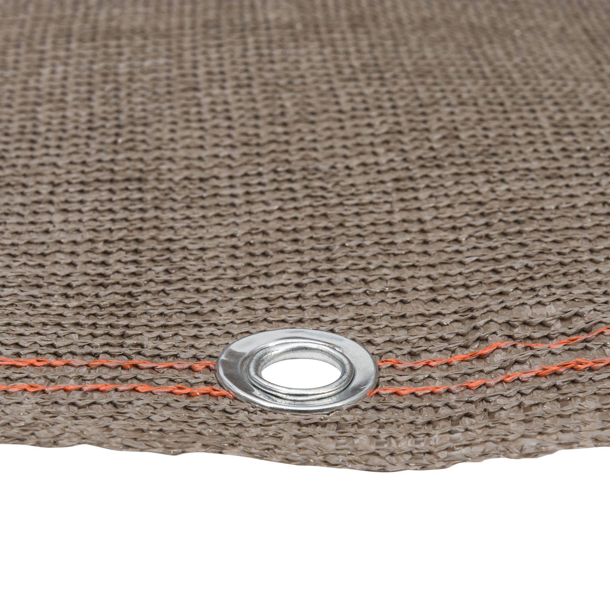 WERKA PRO - Brise vue taupe 220g/m2 WERKA PRO - 1,20 x 10m - Image 3